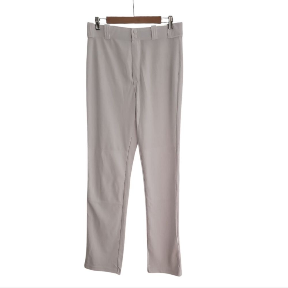 Rawlings Baseball Pants Men’s M White Semi Relaxed Athletic Pro Dri NWT